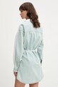 Îmbrăcăminte Diesel rochie din bumbac D-ELPHI-DEN DRESS A17387.0CBCP alb