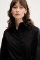 Diesel rochie din bumbac D-ELPHI-DEN DRESS A17387.0CBCP negru