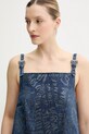 Versace Jeans Couture sukienka jeansowa granatowy 78HAO95G.DS025LF1