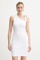 Versace Jeans Couture vestito applique bianco 78HAO9A3.J0004