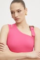 Платье Versace Jeans Couture розовый 78HAO9A3.J0004