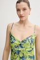 Versace Jeans Couture rochie verde 78HAO9B6.JS443