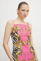 Šaty Versace Jeans Couture 78HAO9P7.NS651 ružová SS25