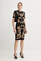 Versace Jeans Couture rochie 78HAO9P9.JS466 negru SS25