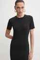 Obleka Versace Jeans Couture črna 78HAOS04.CJ01S