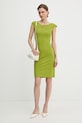 Patrizia Pepe sukienka CA1703.JZ26 zielony SS26