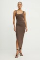 Patrizia Pepe rochie 2A2909.J129 maro SS25