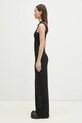 VETEMENTS sukienka Double Mesh WA66DR220B czarny SS25