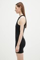 Платье VETEMENTS Oval Logo Tanktop Mini WA66DR600BW чёрный SS25