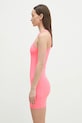 VETEMENTS dress Oval Logo Tanktop Mini WA66DR600H pink SS25