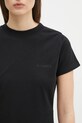 VETEMENTS sukienka Embroidered Logo Twisted Mini WA66DR680B czarny