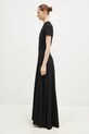 VETEMENTS sukienka Embroidered Logo Ballroom WA66DR710B czarny SS25