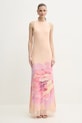 Платье Patrizia Pepe maxi оранжевый 2A2906.J285