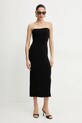 Patrizia Pepe sukienka czarny 2A2917.J015