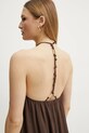 Φόρεμα Patrizia Pepe 2A2924.A585 καφέ