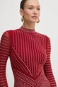 Šaty Marciano Guess KRISTAL burgundské 5RGK30.6218A