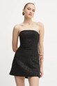 Šaty Marciano Guess BOUCLE jednofarebný čierna 5RGK48.7261A