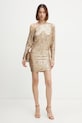 Šaty Marciano Guess GABBIE 5RGK69.6166A zlatá SS25