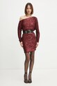 Marciano Guess rochie GABBIE 5RGK69.6166A burgundia SS25