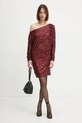 Marciano Guess rochie GABBIE burgundia 5RGK69.6166A