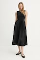 Theory vestito O1005602 nero SS25