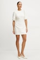Ivy Oak rochie din amestec de lână IO117654 bej SS25