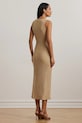 Lauren Ralph Lauren sukienka lniana 200963647 beżowy SS25