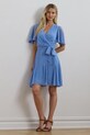 Lauren Ralph Lauren sukienka casual niebieski 250938944