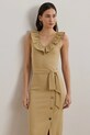 Дрехи Рокля Lauren Ralph Lauren 250964085 бежов