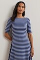 Одяг Бавовняна сукня Lauren Ralph Lauren 250964094 темно-синій