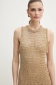 Šaty Simona Corsellini zlatá P25CEABO10
