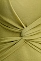 Nanushka rochie ROZAL NW25RSDR16464 verde
