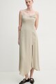 Nanushka rochie ALBINA NW25RSDR19172 bej SS25