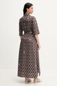 Odzież Max Mara Beachwear sukienka bawełniana 2516221049600 brązowy