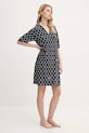 Max Mara Beachwear strandruha 2516621079600 sötétkék SS25