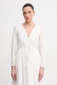 Pepe Jeans sukienka bawełniana DEEPTY beżowy PL953693