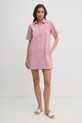 Джинсова сукня Pepe Jeans LENA PL953726 рожевий SS25