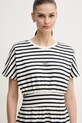 Pepe Jeans sukienka bawełniana VANIA granatowy PL953744