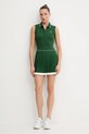 Lacoste sukienka EF8582 zielony SS25