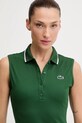 Lacoste sukienka zielony EF8582