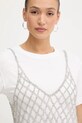 Pinko rochie argintiu 105144.A2LT
