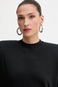 Pinko sukienka bawełniana czarny 105219.A2M2