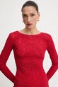 Pinko sukienka czerwony 105227.A2M5