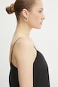 MICHAEL Michael Kors rochie din bumbac MR582ID4YJ negru