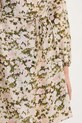 Hodvábne šaty Weekend Max Mara 2515221041600 béžová