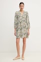 Μεταξωτό φόρεμα Weekend Max Mara 2515221061600 μπεζ SS25
