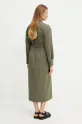 Odzież Weekend Max Mara sukienka z domieszką wełny 2515221071600 zielony