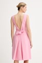 Oblečení Bavlněné šaty Weekend Max Mara 2515221016600 růžová