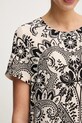 Hodvábne šaty Weekend Max Mara 2515221022600 béžová