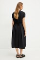 Одяг Бавовняна сукня Weekend Max Mara 2515221052600 чорний